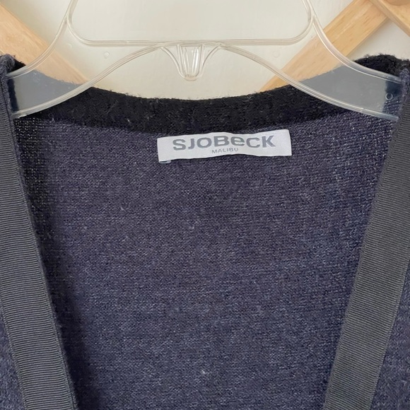 Sjobeck Malibu Sheer sleeve cardigan - Picture 2 of 8